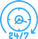 適合全天候24/7高流量環境下使用