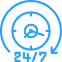 24/7全天候使用